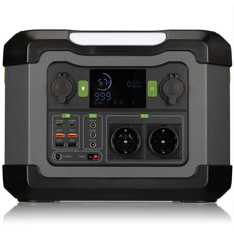 Batterie Externe Portable BRESSER 1200 W - Powerbank, Camping, Voyage - Image 4