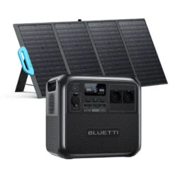 BLUETTI GĂ©nĂ©rateur Ălectrique Solaire AC180 Avec Panneau Solaire PV120