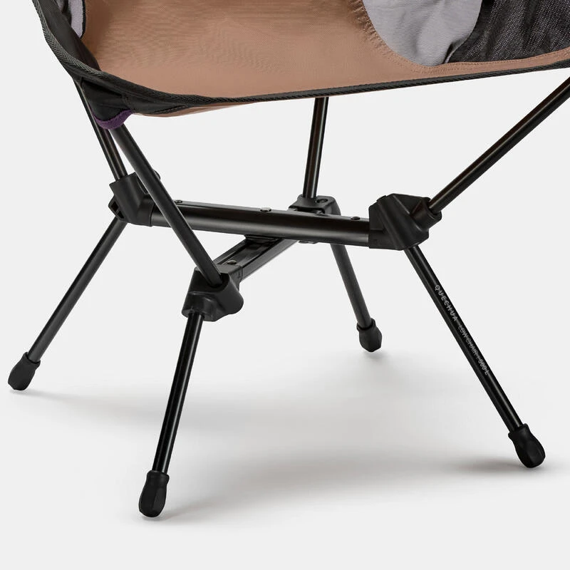 Quechua CHAISE BASSE PLIANTE DE CAMPING MH500 MARRON - Image 9