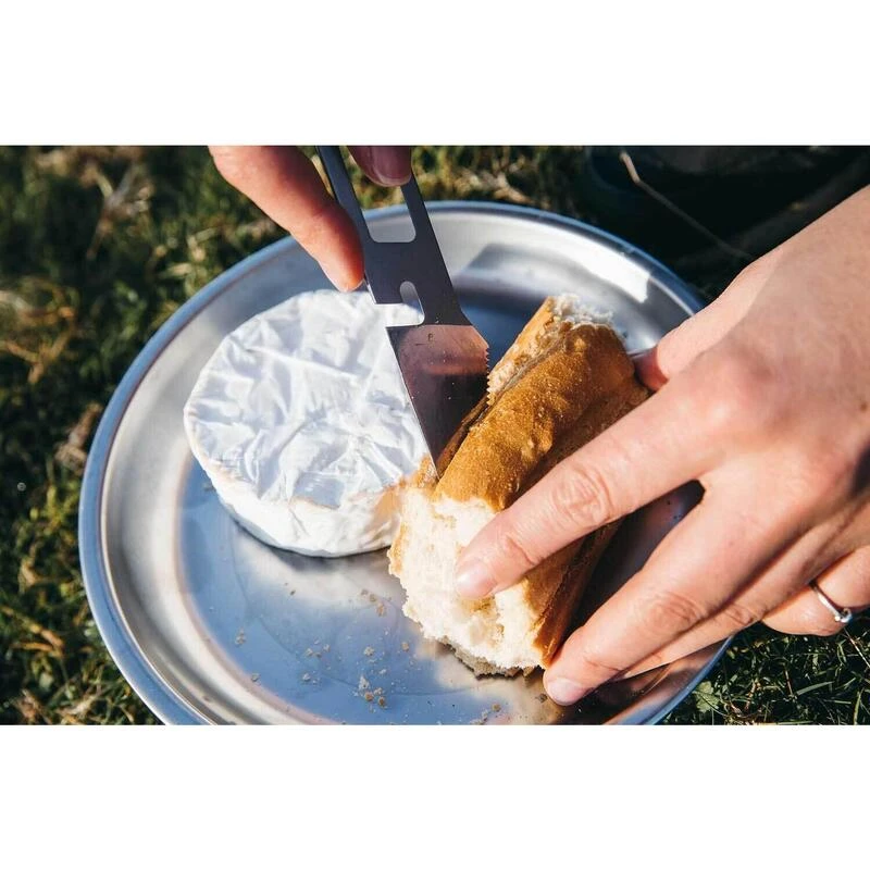 COUVERTS MULTIFONCTIONS THE MUNCHER - 9 EN 1 - BIVOUAC RANDONNÉE - TITANE PUR - Image 6