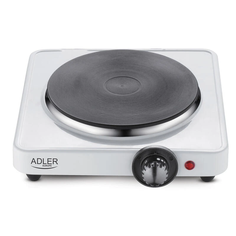 Cuisinière Électrique Portable De Voyage Camping 1 Feu 1500W Adler