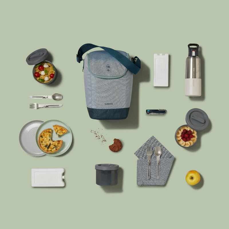 Quechua GLACIERE SOUPLE DE CAMPING - 10L - Image 3