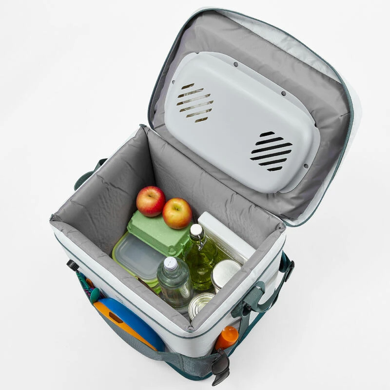 Quechua GLACIÈRE SOUPLE ÉLECTRIQUE DE CAMPING - 30 LITRES - CONSERVATION AU FRAIS 96 H - Image 3