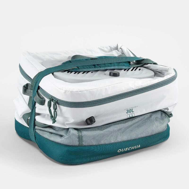 Quechua GLACIÈRE SOUPLE ÉLECTRIQUE DE CAMPING - 30 LITRES - CONSERVATION AU FRAIS 96 H - Image 4