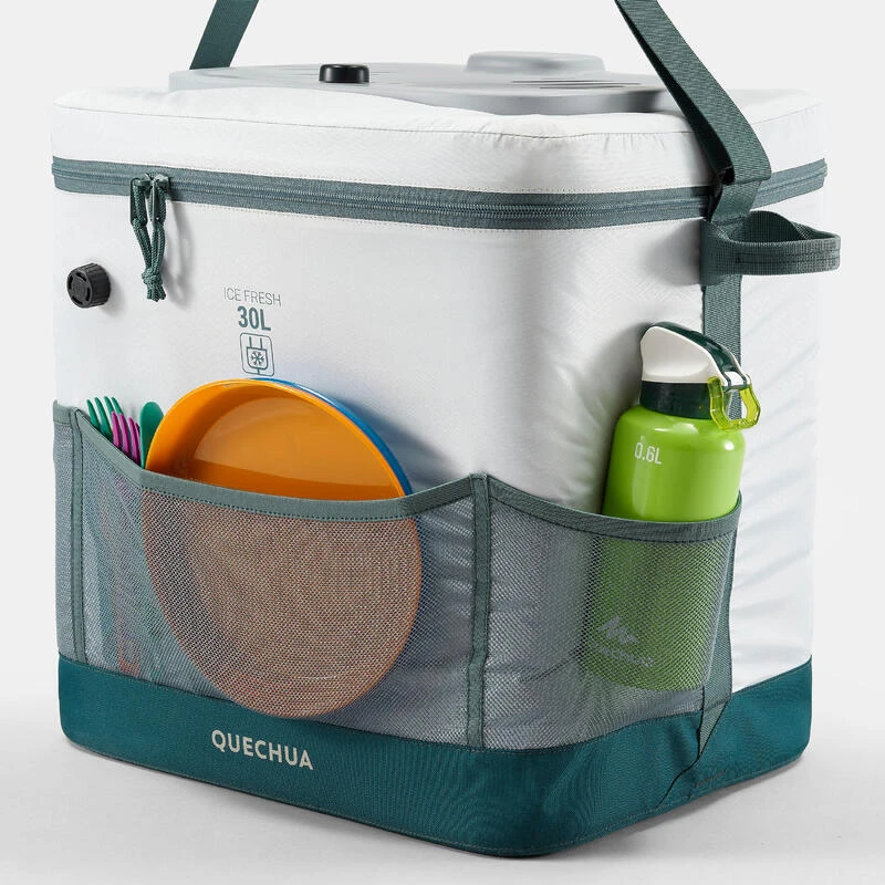 Quechua GLACIÈRE SOUPLE ÉLECTRIQUE DE CAMPING - 30 LITRES - CONSERVATION AU FRAIS 96 H - Image 7