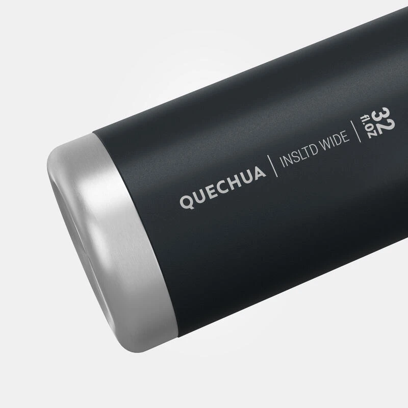Quechua Gourde MH100 Isotherme (inox Double Paroi Ă Vide D'air) 0,95L Large Ouverture - Image 3