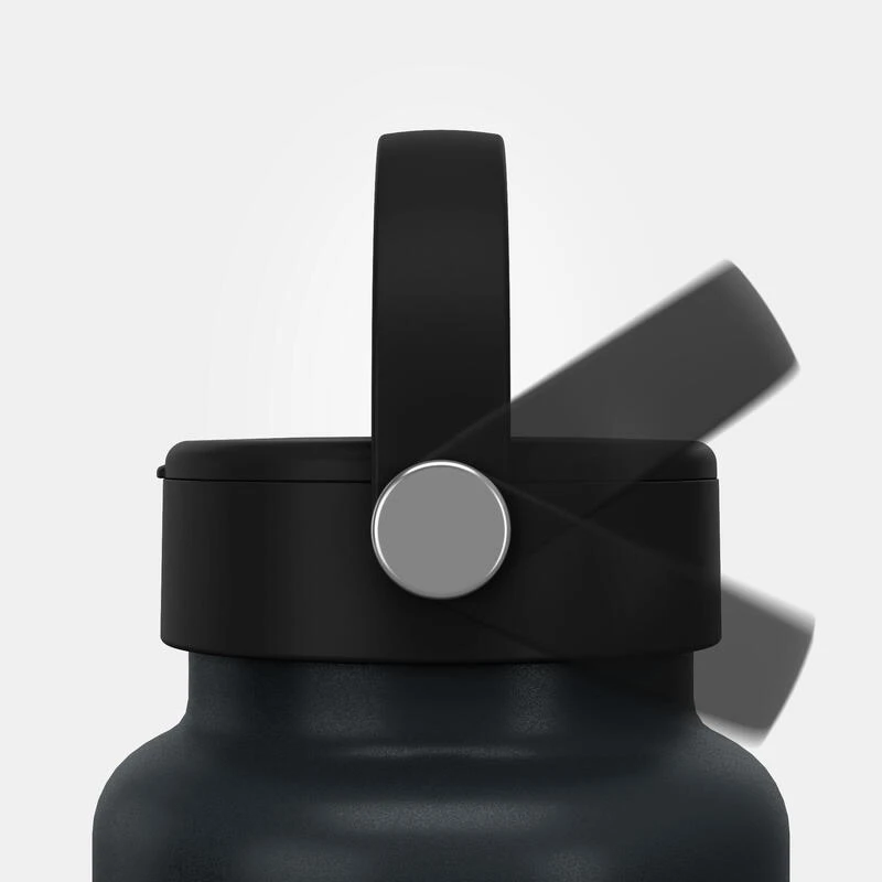 Quechua Gourde MH100 Isotherme (inox Double Paroi Ă Vide D'air) 0,95L Large Ouverture - Image 5