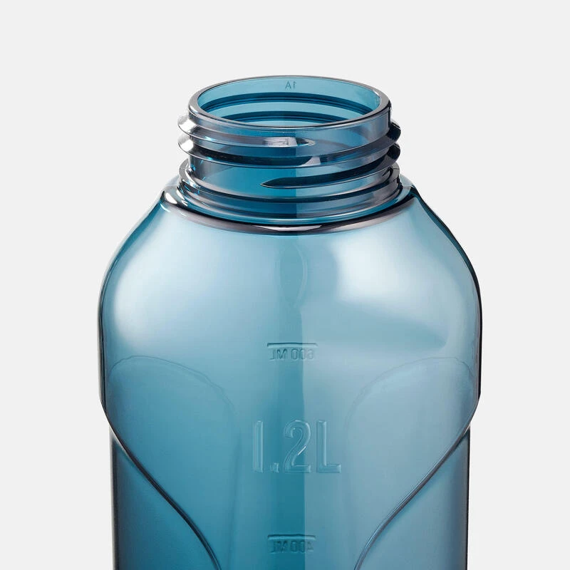 Quechua Gourde Rando MH500 Bouchon Ouverture Rapide 1,2 Litre Plastique (EcozenÂź) Bleu - Image 4