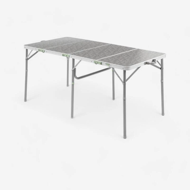 Quechua GRANDE TABLE DE CAMPING PLIANTE - 6 À 8 PERSONNES