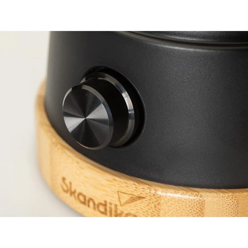 Lampe Lanterne De Camping LED Kiruna Jord - Rechargeable - USB - Bambou - Rétro - Image 6