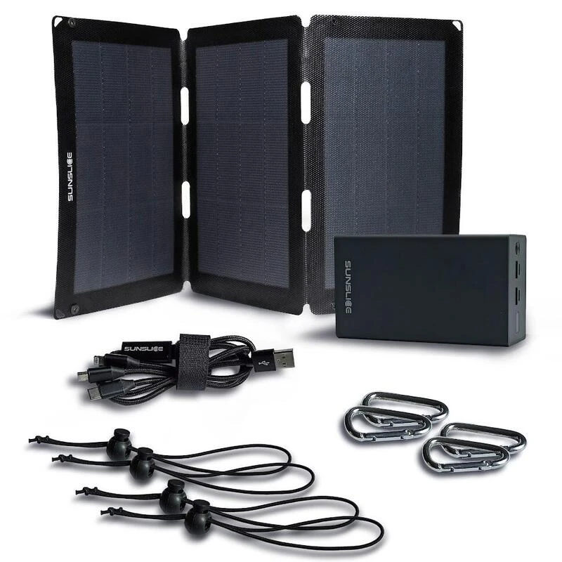Pack Energie Nomade | Panneau Solaire 24W Avec Batterie 148Wh