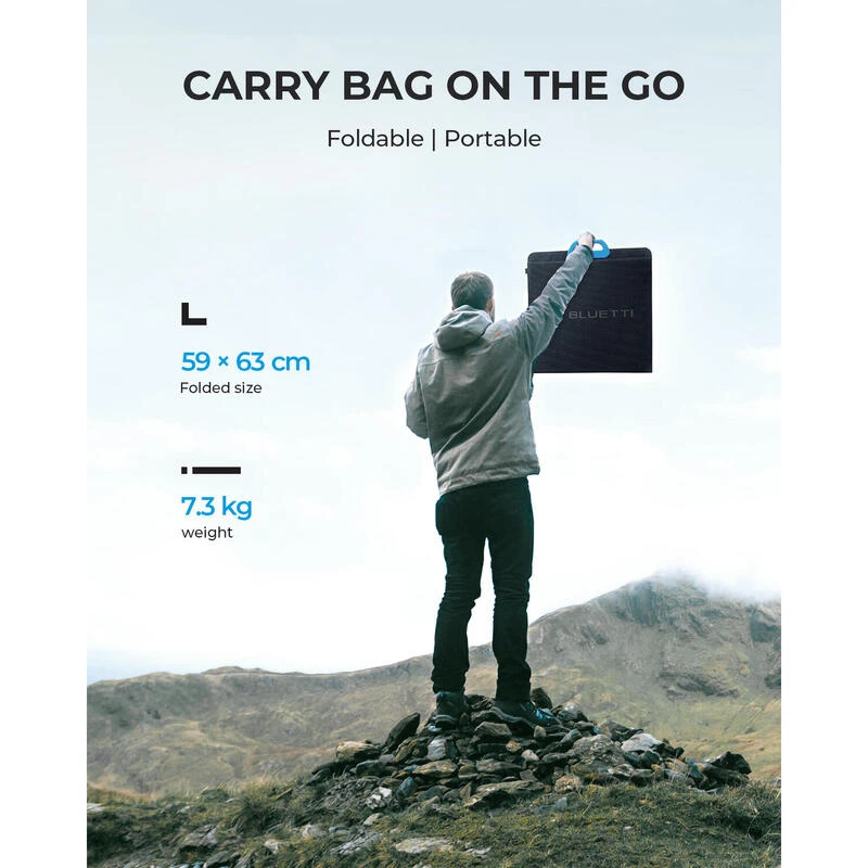 Panneau Solaire BLUETTI PV200 | 200 W - Image 7