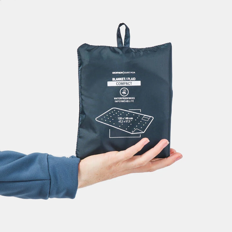 Quechua Plaid Tapis Compact De Randonnée Pour Pause Et Pique-nique - 146 X 120 Cm - Image 2