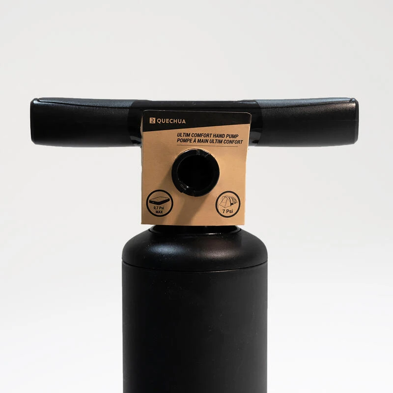 Quechua POMPE À MAIN CAMPING - ULTIM COMFORT 10 PSI - RECOMMANDÉE POUR TENTE GONFLABLE - Image 10