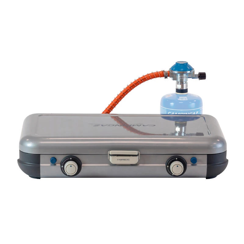 Campingaz Réchaud De Camping à Gaz 2 Feux Camp & Grill - Plancha, Grill Et Wok - Image 5