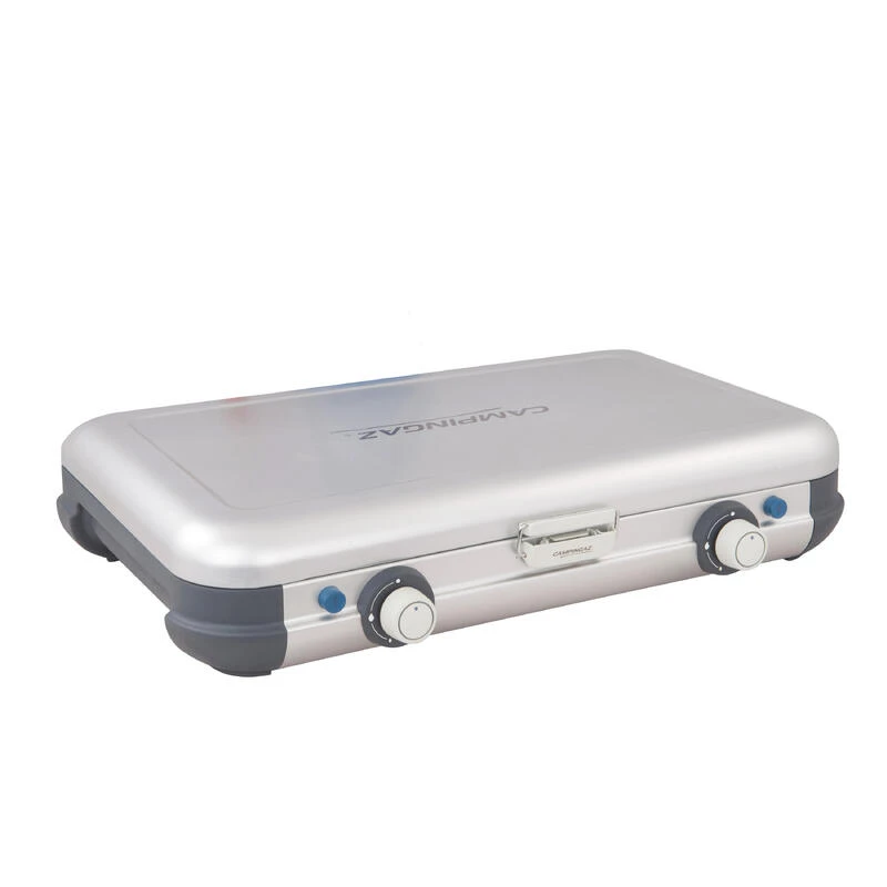 Campingaz Réchaud De Camping à Gaz 2 Feux Camp & Grill - Plancha, Grill Et Wok - Image 6