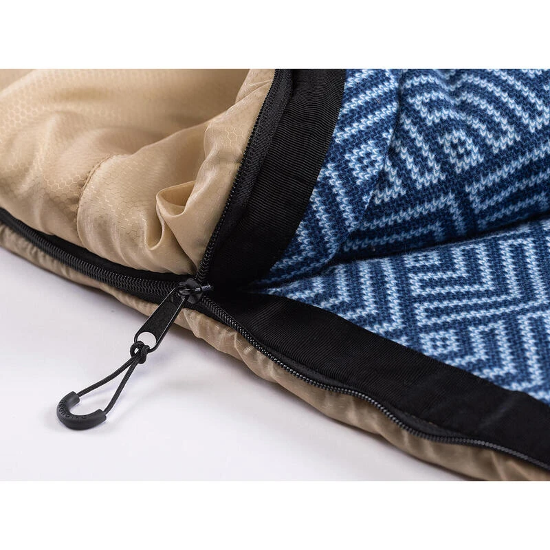 Sac De Couchage Dundee - 220x80cm - Camping - 3 Saisons - Jumelable - Zip Droite - Image 6