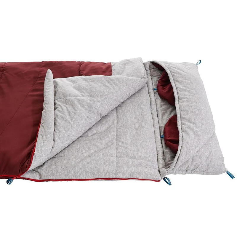 Quechua SAC DE COUCHAGE EN COTON POUR LE CAMPING - ARPENAZ 0° COTON - Image 3
