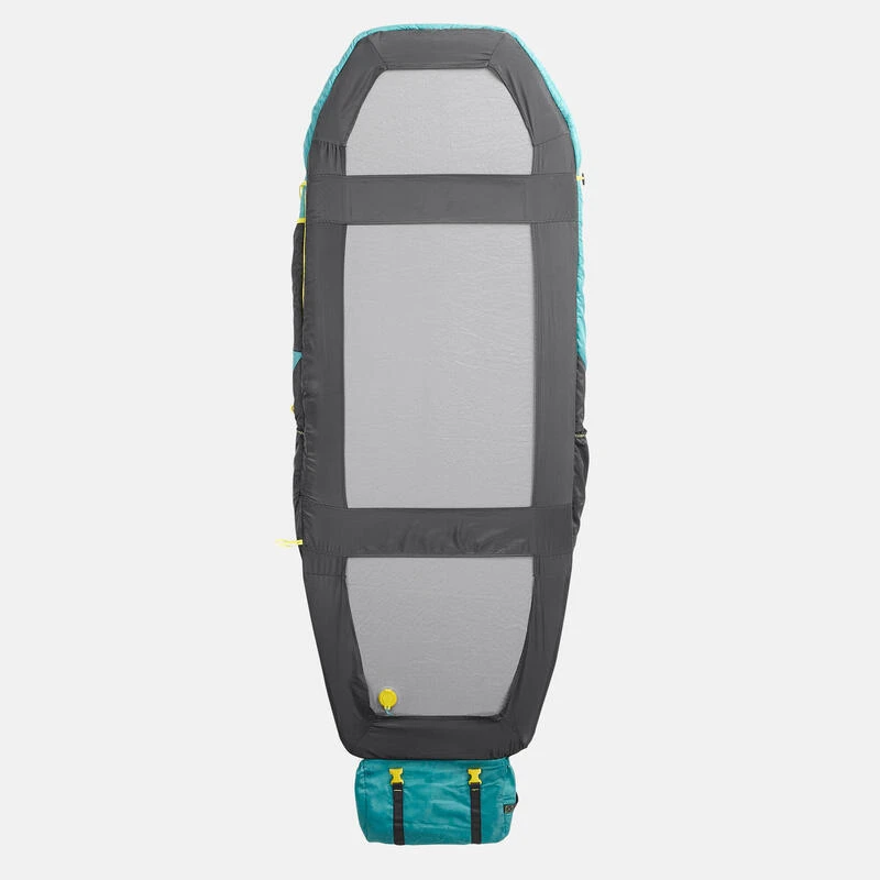 Quechua SAC DE COUCHAGE ENFANT 2 EN 1 - SLEEPIN BED JUNIOR 10°C BLEU - Image 6