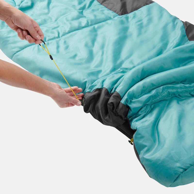 Quechua SAC DE COUCHAGE ENFANT 2 EN 1 - SLEEPIN BED JUNIOR 10°C BLEU - Image 9