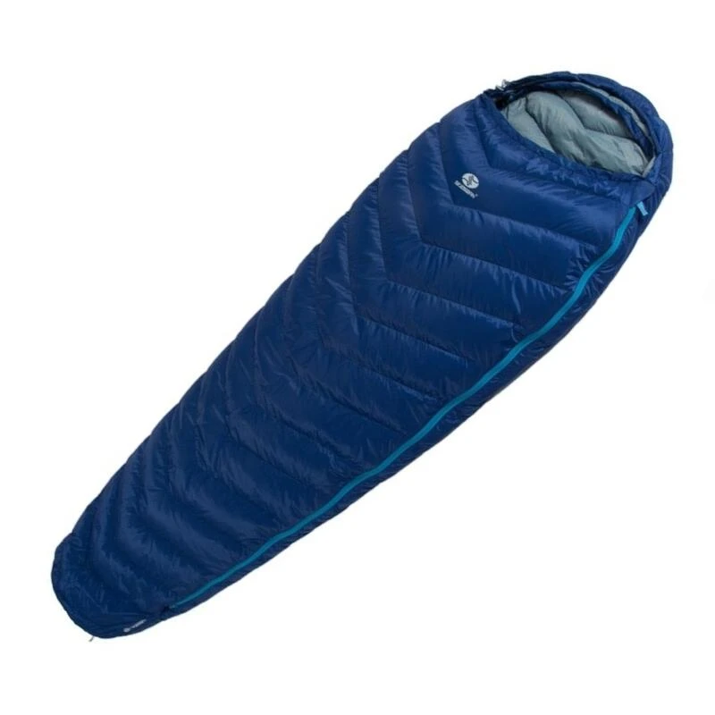 Sac De Couchage Momie Double Attack II 170 2 En 1 4 Saisons - Bleu - Adultes - Image 2