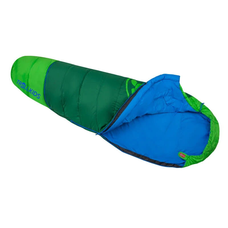 TROLLKIDS Sac De Couchage Pour Enfants Fjell Dreamer Vert Foncé / Bleu Moyen - Image 3