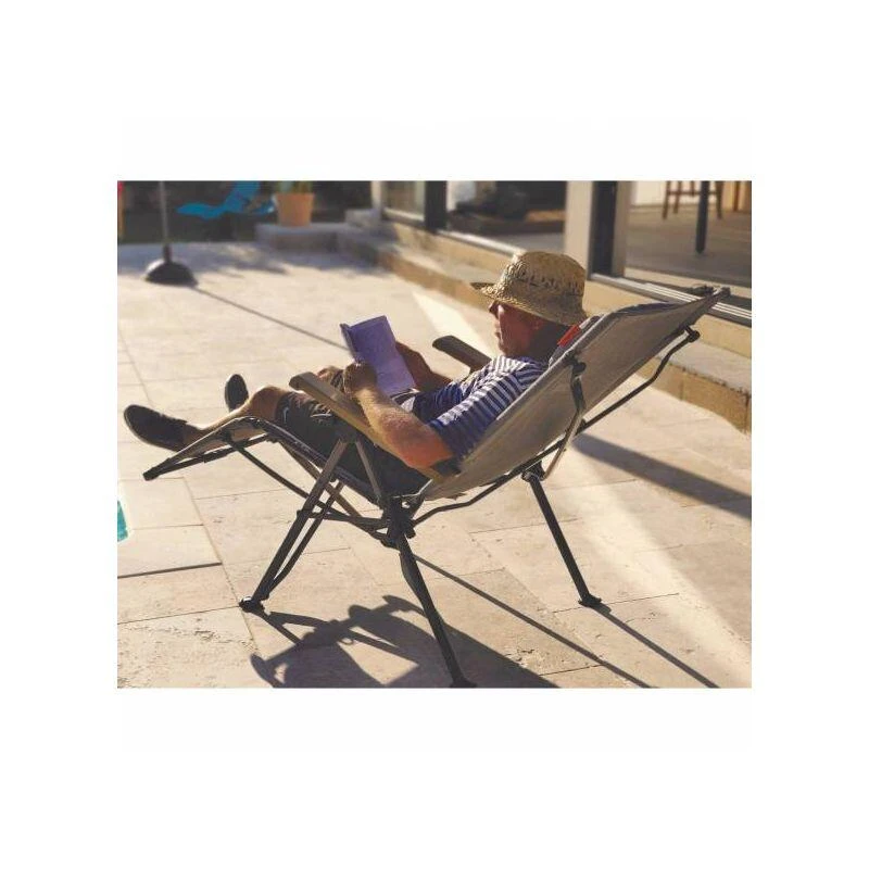 SOPLAIR Chaise Longue Relax Belem Réglable En Hauteur Compact Camping-Car - Image 5
