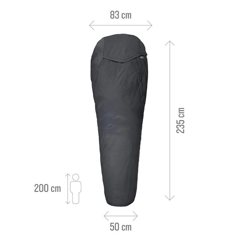 SURSAC DE TREKKING BIVY BAG Gris MILLET - Image 3