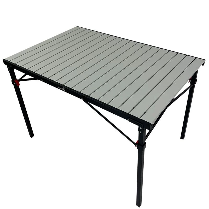 Table De Camping Maikku - Pliante En Aluminium - 6 Pers. - 107 X 70 X 70 Cm