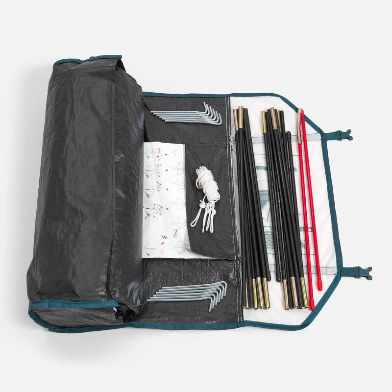 Quechua Tente De Camping - MH100 - 3 Places - Fresh & Black - Image 4
