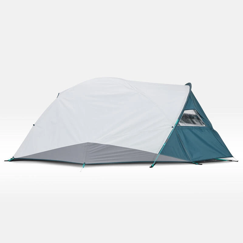 Quechua Tente De Camping - MH100 XL - 2 Places - Fresh & Black - Image 9