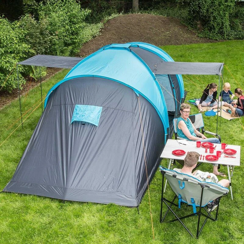 Tente Dôme Familiale Hammerfest 6 - Camping - 6 Personnes - 2 Cabines - Image 2