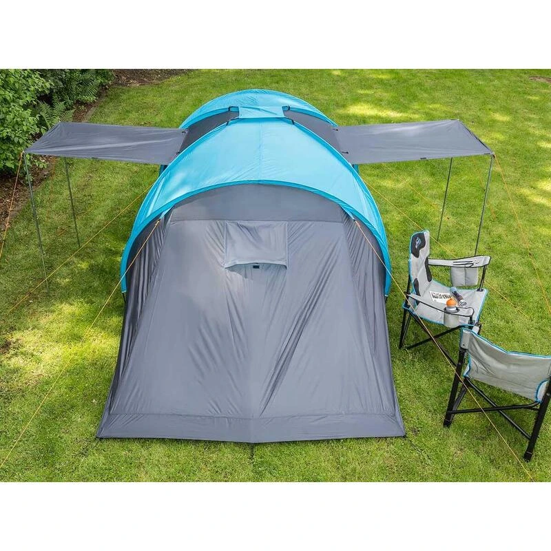 Tente Dôme Hammerfest 4 Sleeper Protect - Sol Cousu - 4 Pers - 2 Cabines Noires - Image 5