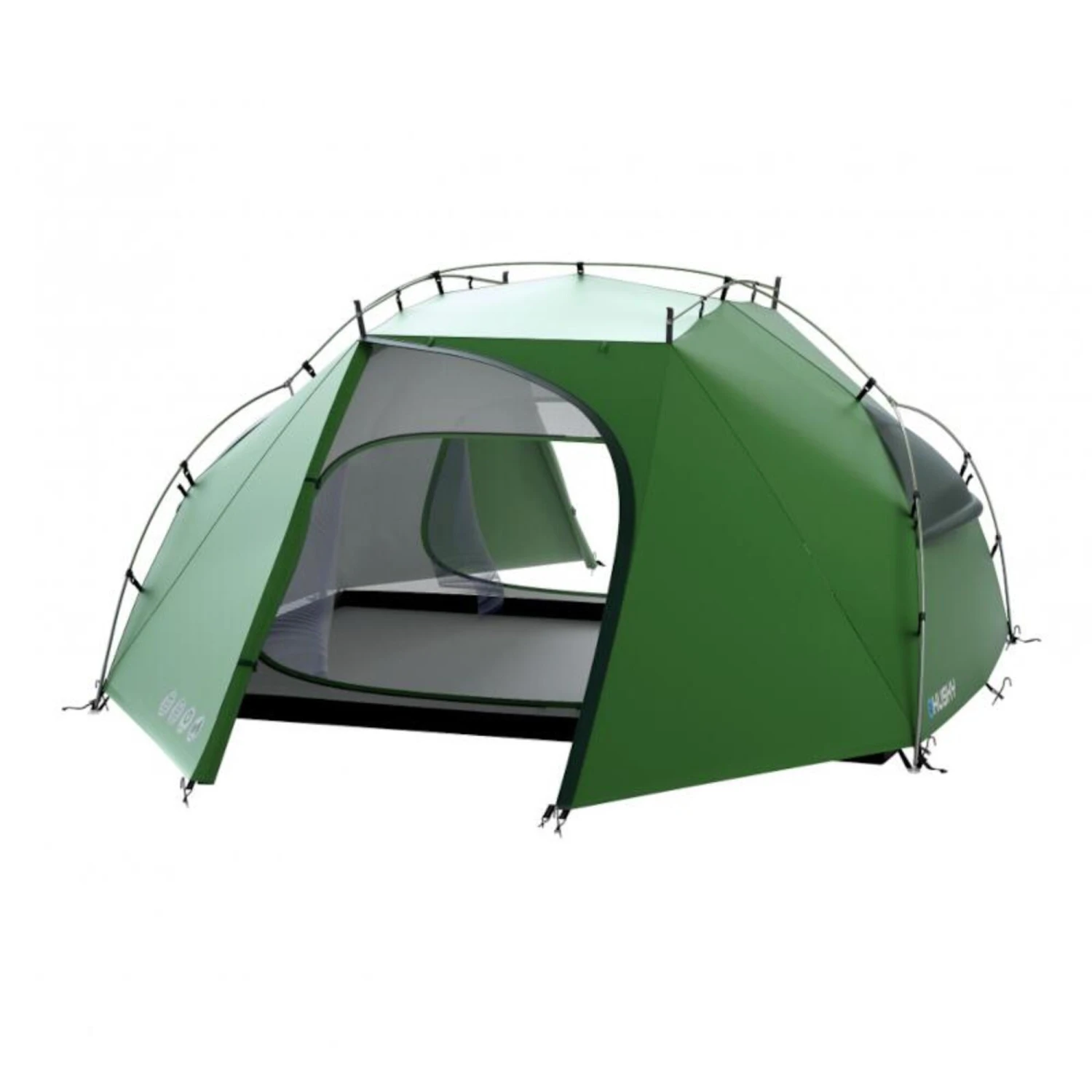 Husky Tente Extreme Lightweight Brofur 4 - 4 Personnes - Verde - Image 2