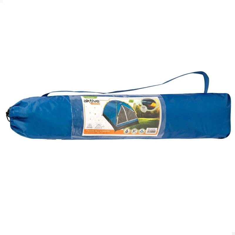 Aktive Tente Pour 2 Personnes 200x120x100 Cm Couleur Bleue - Image 4
