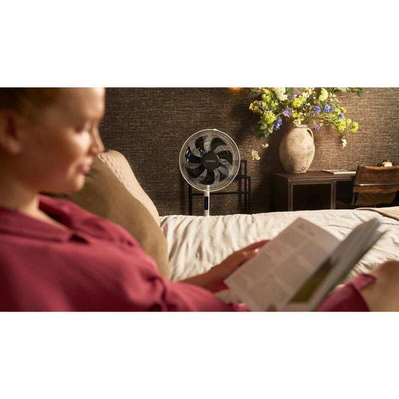 Trépied De Ventilateur Sur Pied Luvego Avec Télécommande - Minuterie - 40CM - Image 5